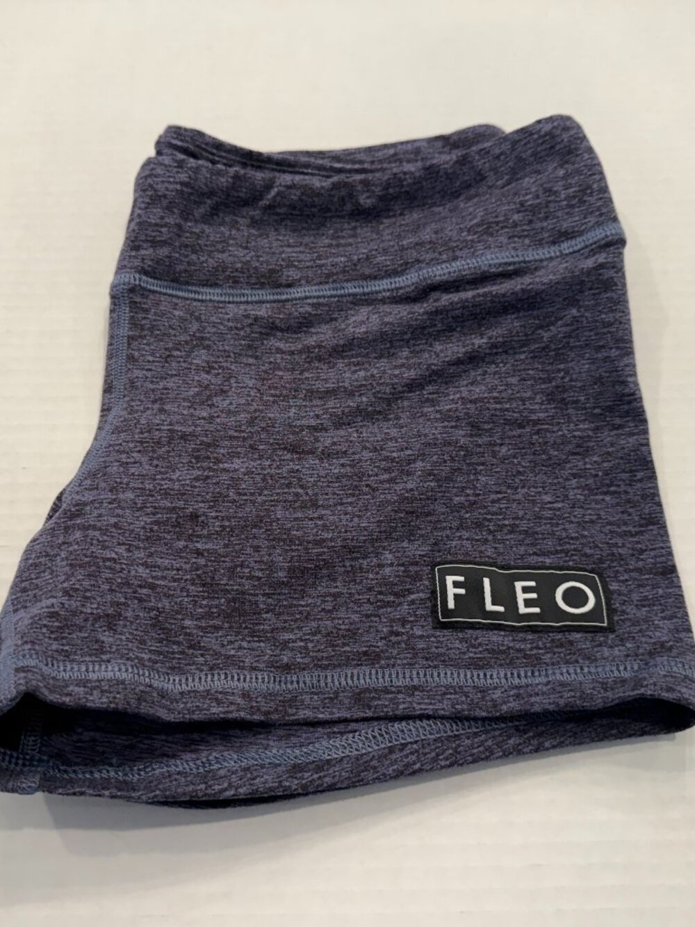 FLEO Purple Heather Shorts | 3.25" Inseam | Size Large | EUC